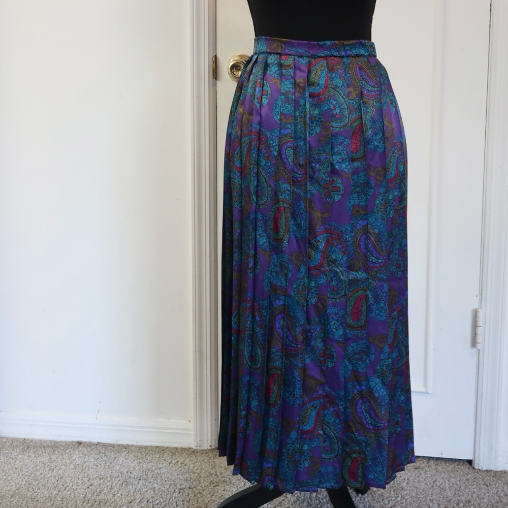 Vintage Silk Skirt